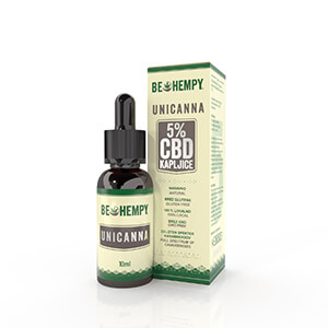 UniCanna: 5 % CBD krople konopne, 10 ml