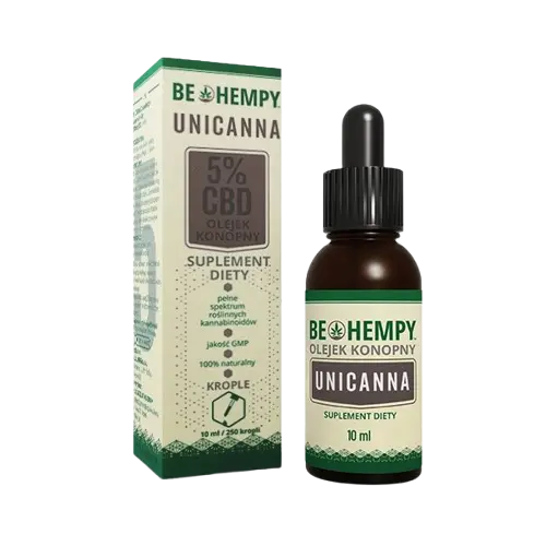 UniCanna: 5 % CBD krople konopne, 10 ml
